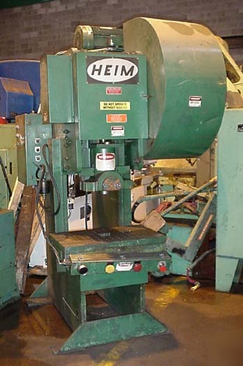 70TN gap-frame press, heim 7A, 70 ton air clu
