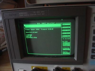 Agilent hp 8924C cdma communications test set