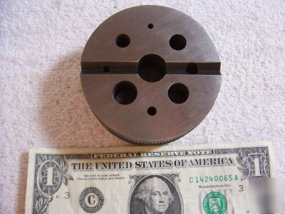 Brown & sharpe machinist round-shaped bench block, tool