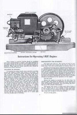 Cooper engines instructions and parts lists