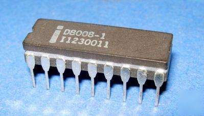 D8008-1 vintage intel cpu ceramic rare 1970's