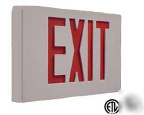 Exit sign hubbell duallite sempra #serwe 