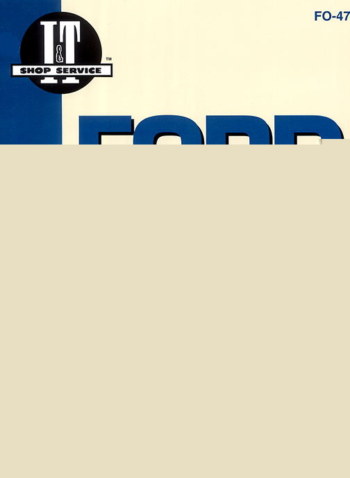 Ford tractor 3230 3430 3930 4630 4930 manual