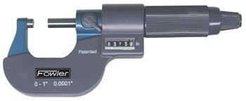 Fowler ez read digital micrometers 0-1
