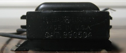 General electric 89G504 4 watt ozone ballast