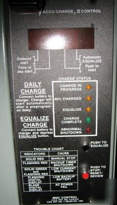 Hobart 36V digital automatic forktruck battery charger