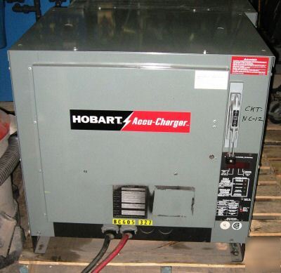 Hobart 36V digital automatic forktruck battery charger