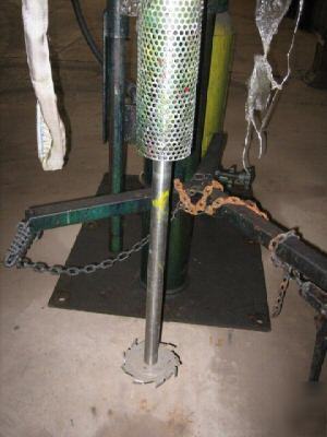 Hockmeyer 5 hp hi speed dispersion mixer mdl hv-5