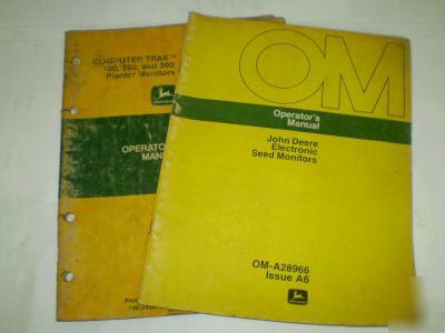 John deere 7000 planter monitor manuals