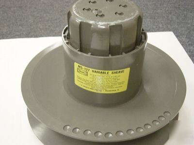 Large variable pitch sheave, t.b. woods brand