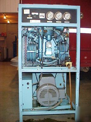 Mako air compressor scba scuba cascade system, 