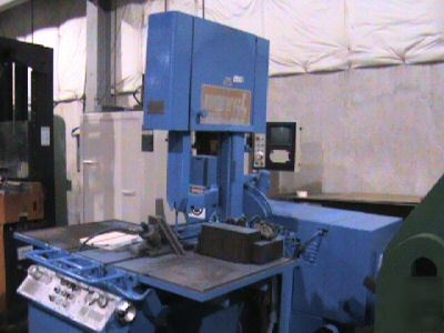 Marvel 81 hydraulic vertical bandsaw