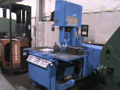 Marvel 81 hydraulic vertical bandsaw