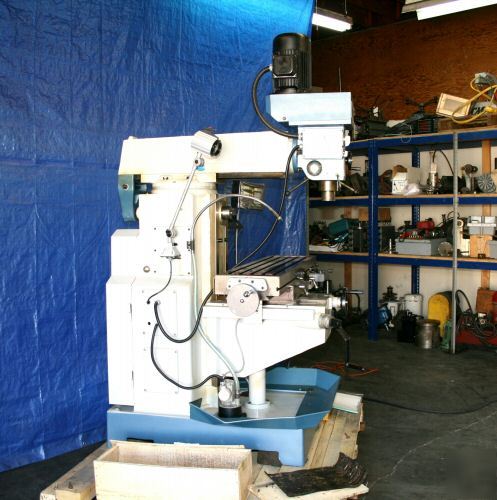 New brand ang vertical & horizontal milling machine