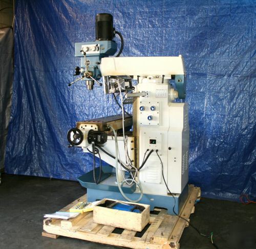 New brand ang vertical & horizontal milling machine