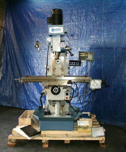 New brand ang vertical & horizontal milling machine