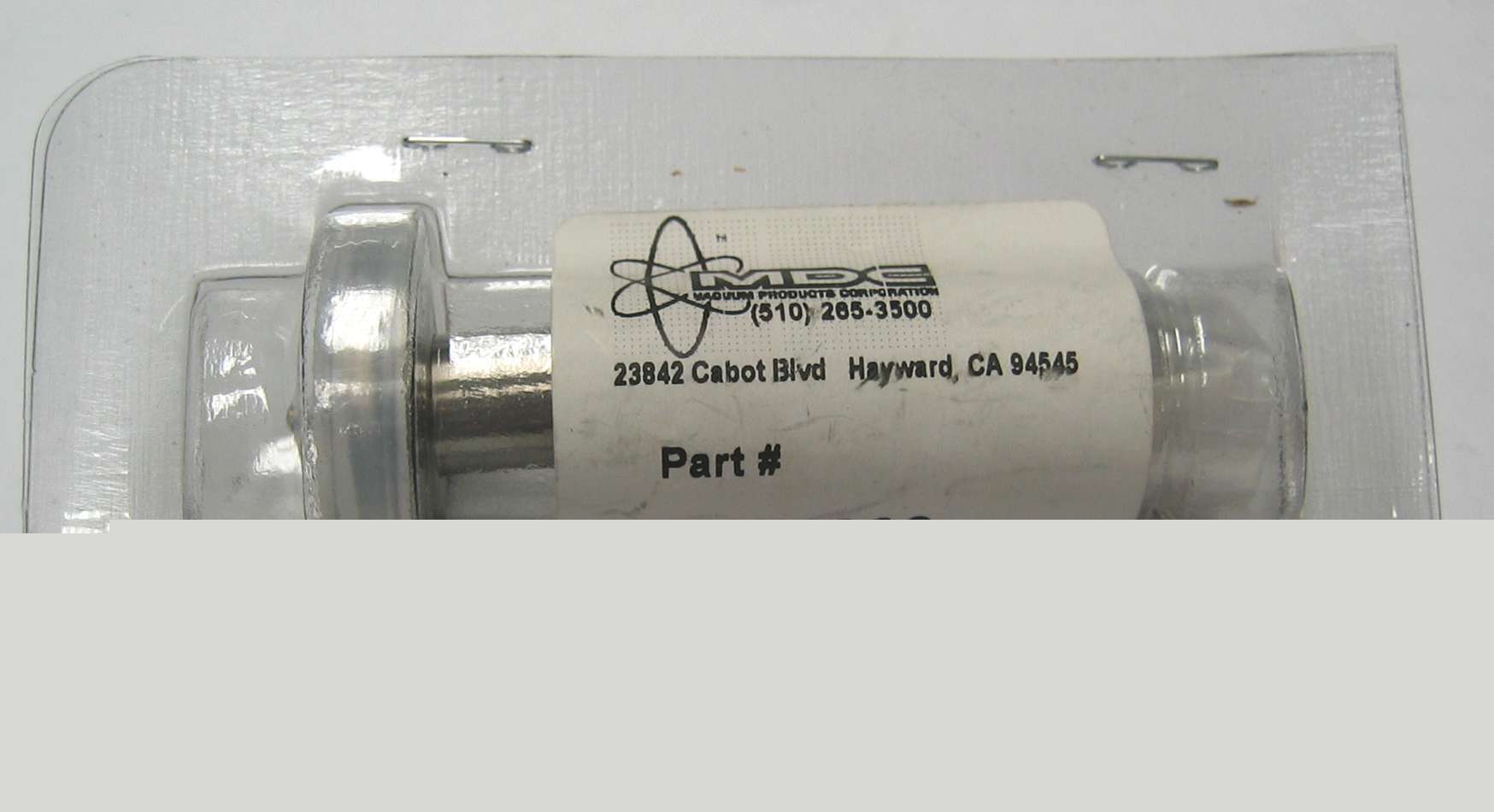 New mdc kf-16 NW16 bnc vacuum electrical feedthrough