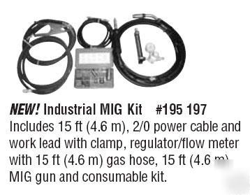 New miller 195197 industrial mig kit 400 amp - 