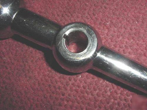 New safety handle for bridgeport style cnc taiwan mill 