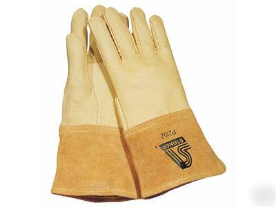 Pigskin tig welders gloves medium size P2101 