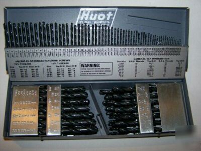 Precision twist drill 115 pcs jobber drill set