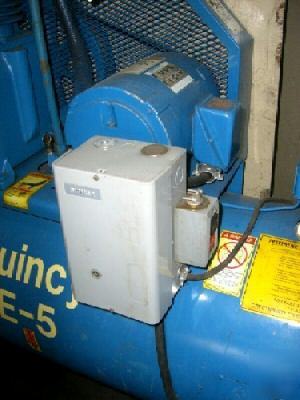 Quincy horizontal air compressor, 5 hp 1740 rpm (20408)