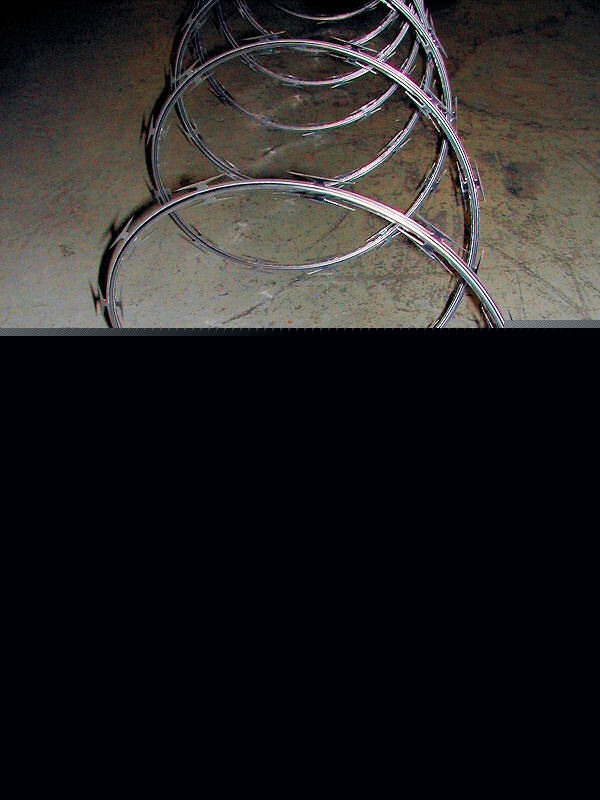 Razor wire, no clips, 14