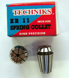 Techniks close tolerance cnc er 11 1.5-2.0 mm collet