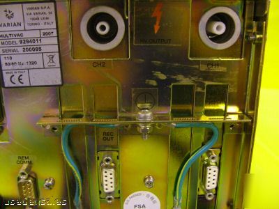 Varian multivac ion pump controller 9294011