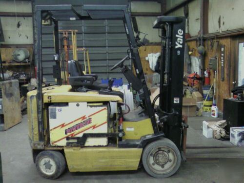 Yale 6500LB. electric forklift 36V battery and charger