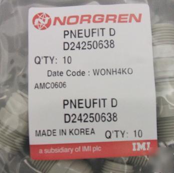 New 80 norgren pneufit d 3/8