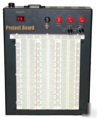 New breadboard with build in power supply 