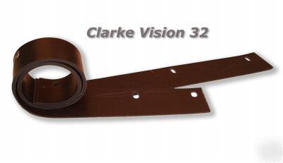 Skirt brush housing set fits clarke vision 32