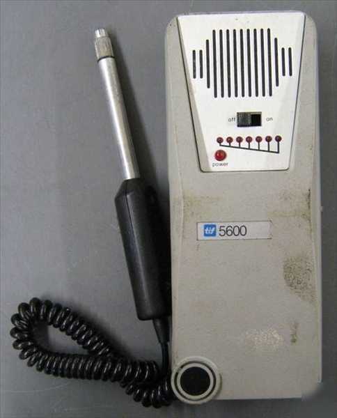 Tif 5600 automatic halogen/refrigerant leak detector