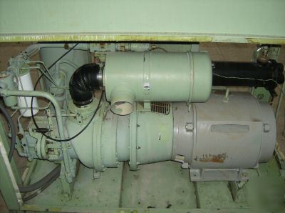 75 hp sullair rotary screw air compressor