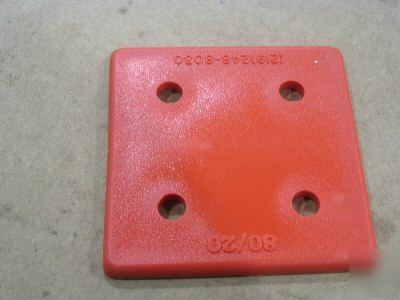 8020 t slot 3030 end caps 15 s 2050 red