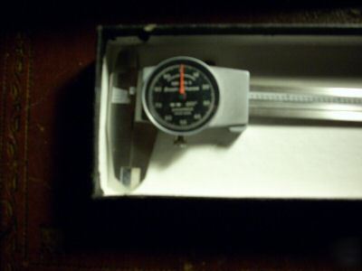 Brwon & sharpe dial calipers...swiss made..black face..