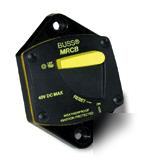 Buss mrcb marine circuit breaker 50 amp panel mount