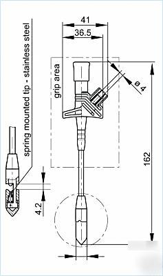 Circuit tester & multimeter insulation piercing probes