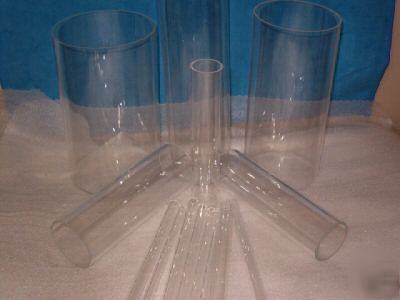 Clear acrylic tube 10 x 9-1/2 (72 