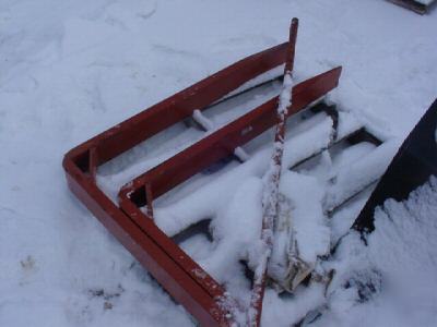 Cti model 40 drive in loader forks 4000LB capacity