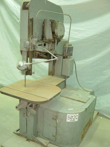 Doall vertical band saw 3/4