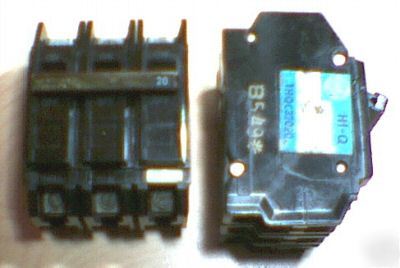 Ge 20 amp 3 pole thqc THQC32020 circuit breaker