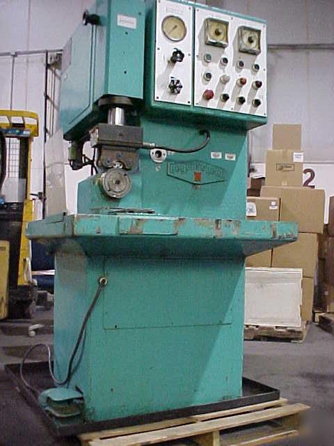 Hegenscheidt corp centerless roller finishing machine 