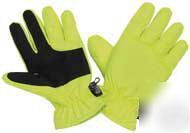 Hi-visibility insulated glove gripper palm 3M thinsulat