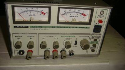 Leader lps-152 model lps-152 dc tracking power supply