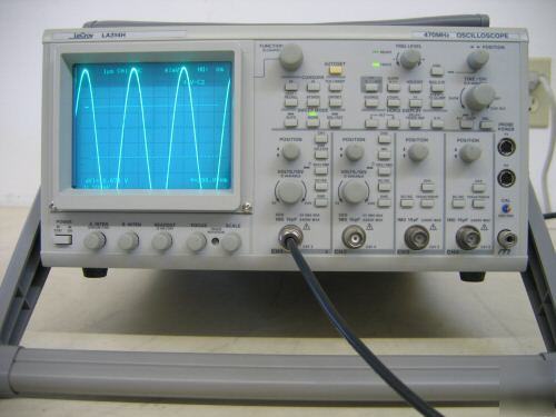 Lecroy LA314H analog oscilloscope, 470 mhz, 4 ch.
