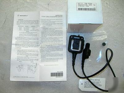 Motorola nmn 6228A jedi psm straight cord mic