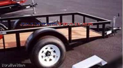 New 2008 utility cargo landscape motorcycle atv trailer