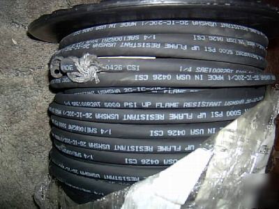 New 275 ft. hydraulic hose SAE100R2AT 5000 psi 1/4